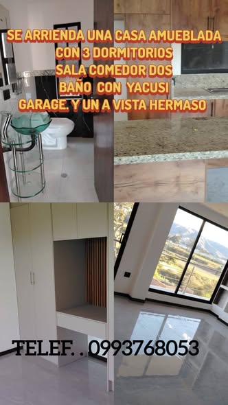 Casa amueblada de 3 habitaciones en San Nicolás
