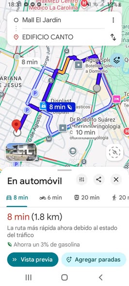Suite en arriendo cerca de La Carolina — foto 4 de 5