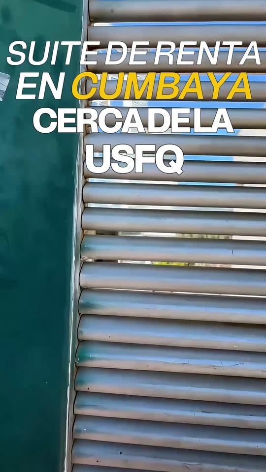 Suite de 1 dormitorio en arriendo en San Juan de Cumbayá