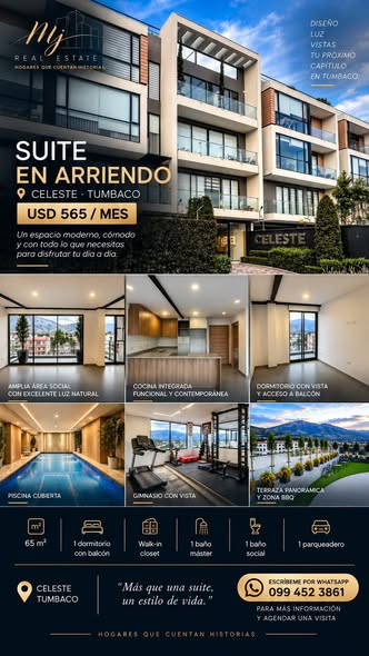 Suite en arriendo en Tumbaco
